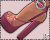 Retro Prom Heels Pink