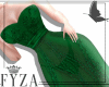 F❥ Green Elegant Dress