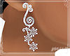 !Earrings snowflake trio