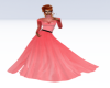 Shades of Coral Gown