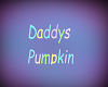 Daddys Pumpkin Badge