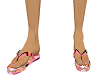 kz pink couple sandal
