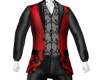 Co^Red Suit Black