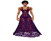 A's Dark Purple Dress