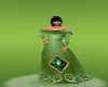 [MDF] GREEN ROYAL GOWN