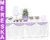 Lavender Banquet Table