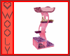 Cuddle tower pink leopar