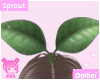 ! Earth Sprout Leaf Head