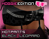 ME|Hotpants|Leop/Black
