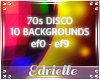 E~ 70s Disco Backgrounds