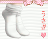 ∿R white socks. =^.^=