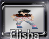 Elisha Jean Shoe Blu Sox