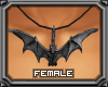 Female Bat Necklace