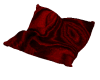 Red sit pillow