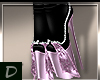 *D Violet sexy boots