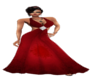 halter dress red