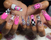 Pop Art Savage Nails