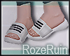 R| Lazy Sandal. White