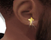 [ZC] Gold Cross Earrings