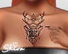 $ Chest Deer Tattoo