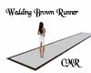 Wedding Brown Runner