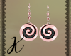 Kira Earrings Rose Black