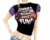 Halloween Ladies Top