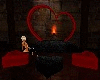Love Heart Fireplace