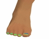rainbow toe nails 
