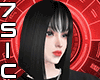 [Je] Black Bob Hair