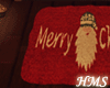 H! Merry Christmas rug
