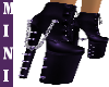 Purple Spike Boots