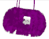 ! Purple Fluffy Bag