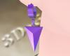 [3D] Bl Pyramid Earrings
