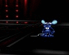 one happy blue rat 