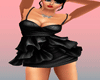sexy black minny dress