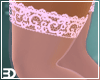 Pink Lace Stockings
