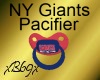 [B69]NY Giants Pacifier