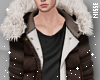 n| M Fur Coat Brown