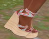 Boho Spring Wedges