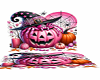 Pink Halloween Backgroun