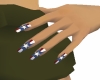 C2u Patriotic Long Nails