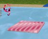 Pink Doubles Pool Raft