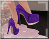 Dark Purple Heels