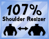 Shoulder Scaler 107%**