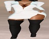 LADY IN WHITE N BLACK