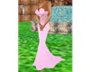 ~B~ Pink Wedding Gown