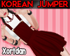 *LK* Korean Jumper Red