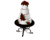 Red Rose Wedding Cake ll