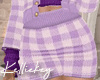 Purple,Mini skirt